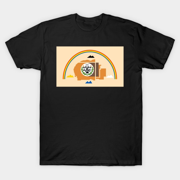 Navajo Nation T-Shirt by Wickedcartoons